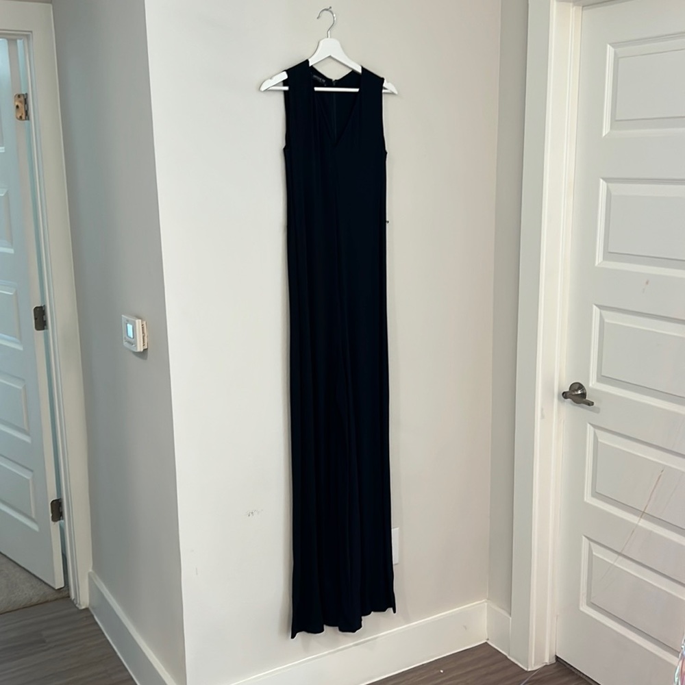S Lafayette 148 Black Jumpsuit